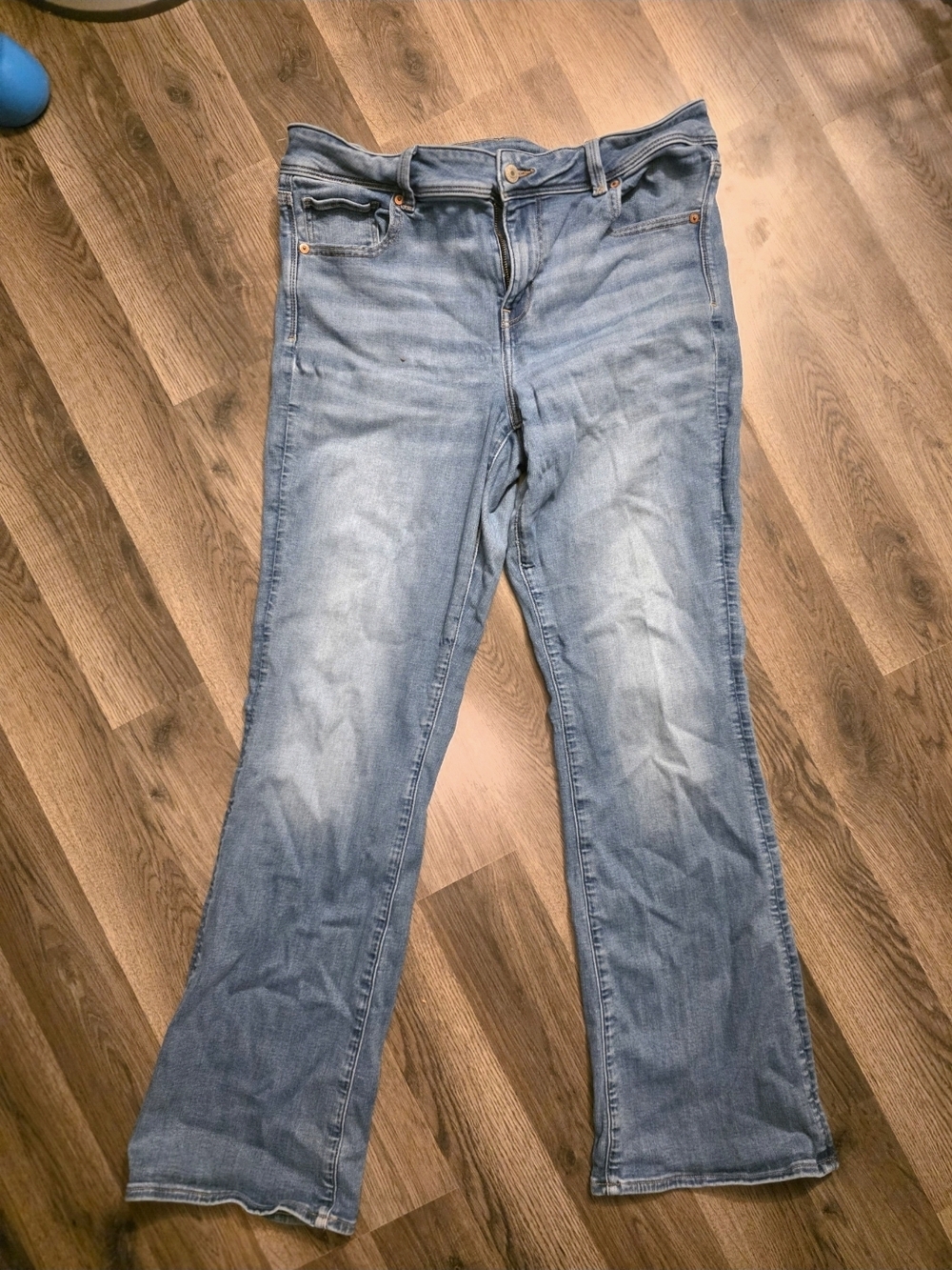 American Eagle Outfitters Light Wash Boot Cut Jeans